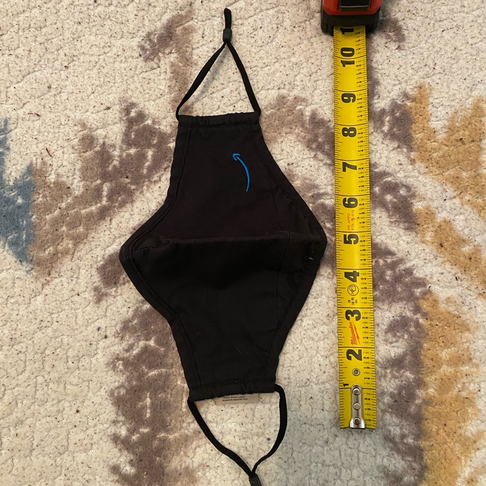 Black Face Mask with Amazon Logo
